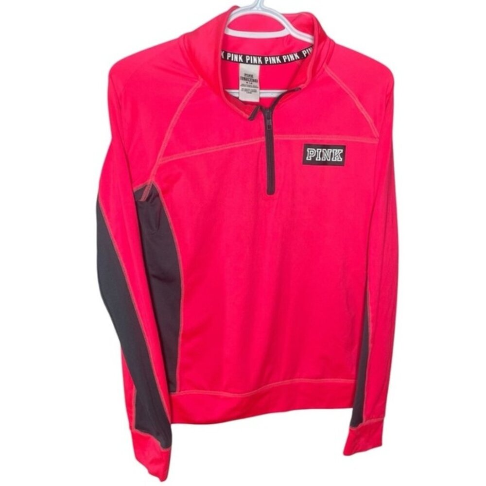 PINK Victorias Secret Medium Zip Ups Sweaters Light Active VS Sporty Y2K Stretch